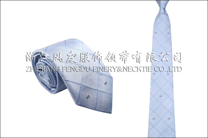 浦發銀行 色織真絲領帶