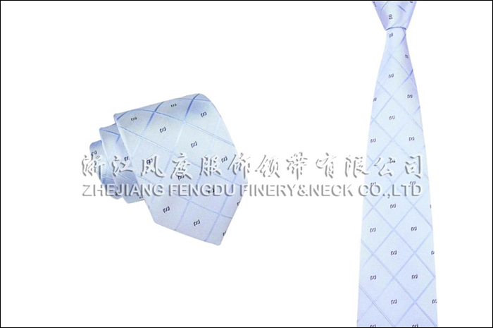 上海浦發銀行 色織滌絲領帶