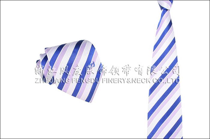 浦發銀行 色織真絲領帶