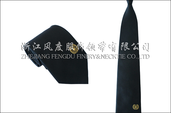 雲南機場 色織真絲領帶