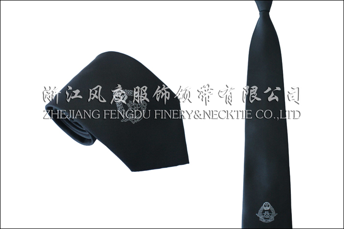 雲南機場 色織真絲領帶