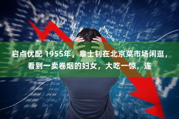 启点优配 1955年，章士钊在北京菜市场闲逛，看到一卖卷烟的妇女，大吃一惊，连