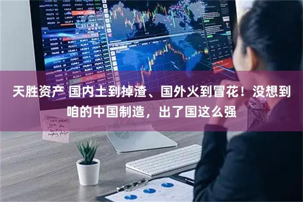 天胜资产 国内土到掉渣、国外火到冒花！没想到咱的中国制造，出了国这么强